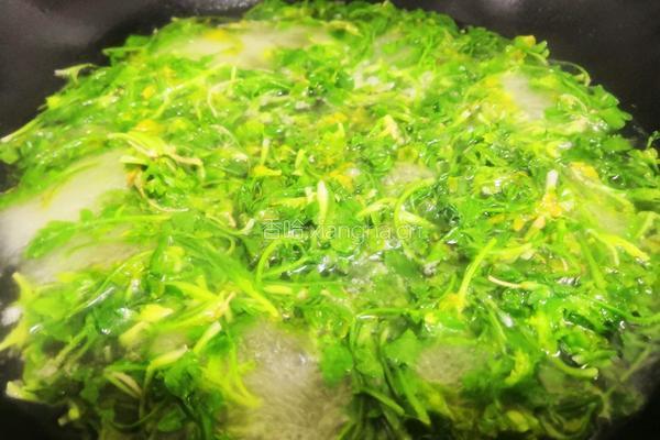 荠菜蛋花汤的做法图解4