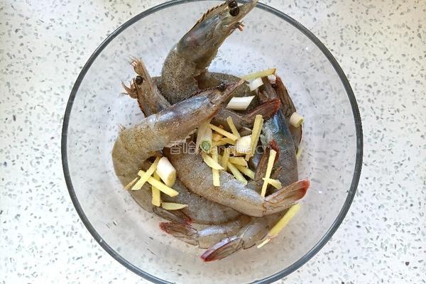 烤大虾的做法图解1