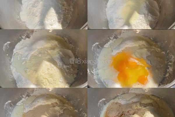 奶香土司的做法图解1