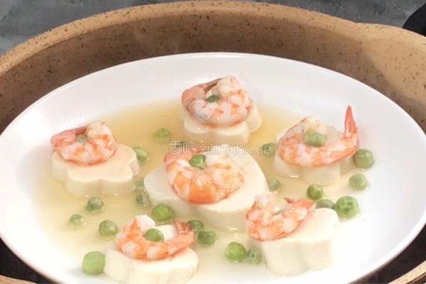 鲜虾豆腐的做法图解6