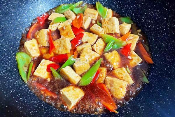 家常红烧豆腐的做法图解10