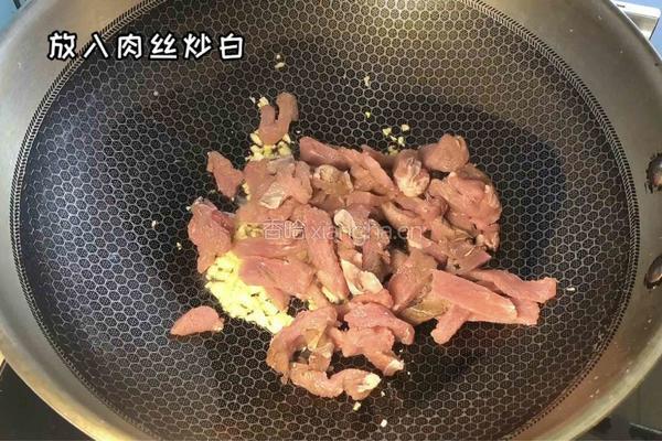榨菜肉丝汤面的做法图解2