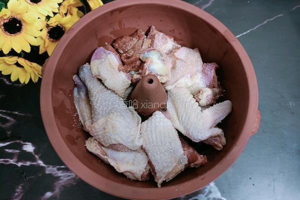 汽锅鸡的做法图解7