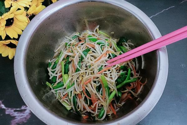 拌青韭芽的做法图解9