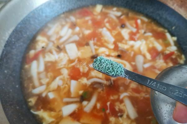番茄菌菇豆腐汤的做法图解11
