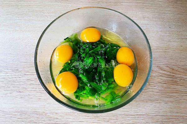 菠菜鸡蛋羮的做法图解6