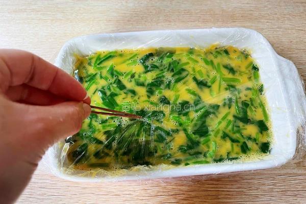 菠菜鸡蛋羮的做法图解10