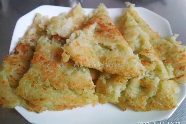 煎水果萝卜饼的做法图解12