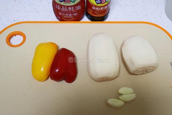 下饭快手小炒蚝油莲菜条❗️家常炒莲藕的做法图解1