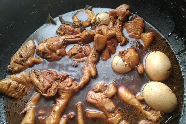 卤鸡爪鸡中翅鸡腿的做法图解3