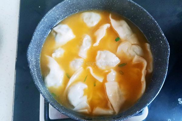 酸汤荠菜鲜肉馄饨的做法图解14