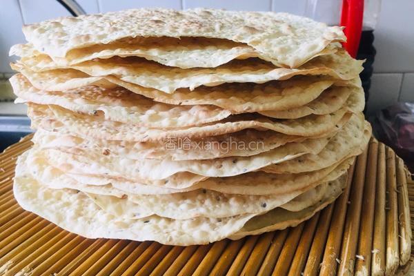 芝麻干酥薄饼的做法图解7
