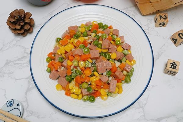 午餐肉炒时蔬的做法图解11