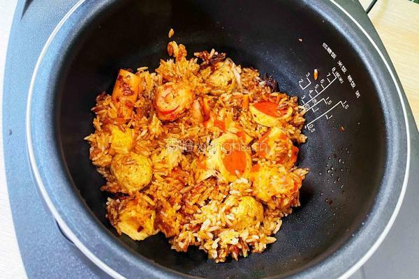 火锅底料焖饭的做法图解5