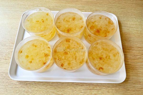 桃胶雪燕银耳冻的做法图解11