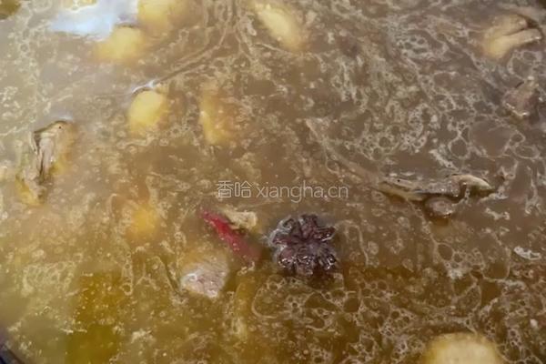 铁锅炖大鹅的做法图解5