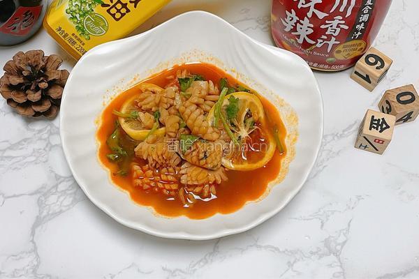 凉拌鱿鱼花的做法图解13