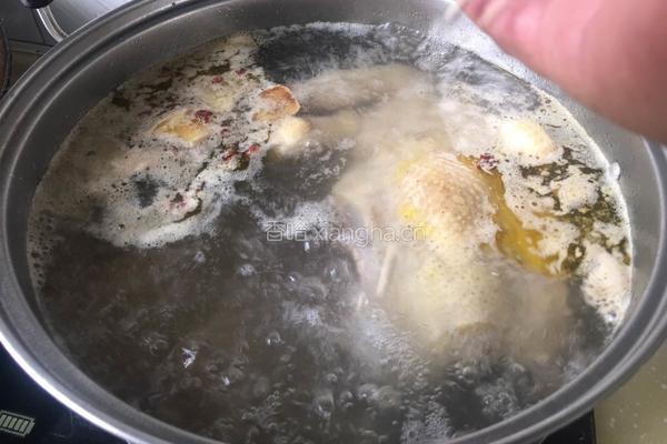 白水土鸡的做法图解3