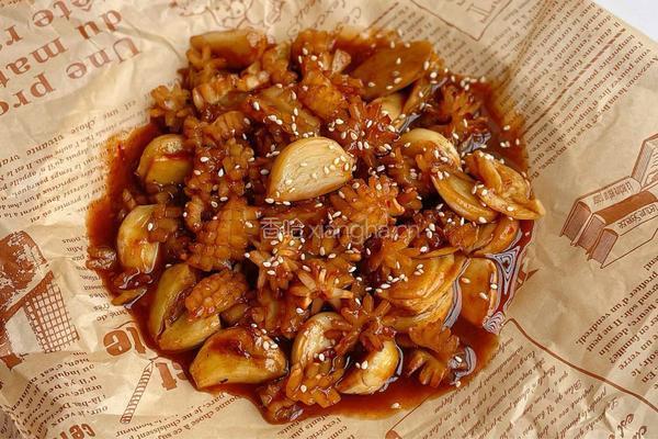 蒜香鱿鱼花的做法图解12