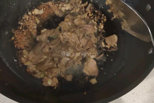 肉炒菜花的做法图解13