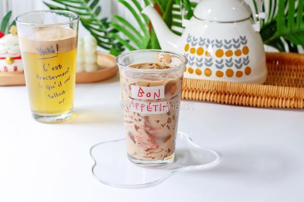 茉莉茶冻拿铁的做法图解10