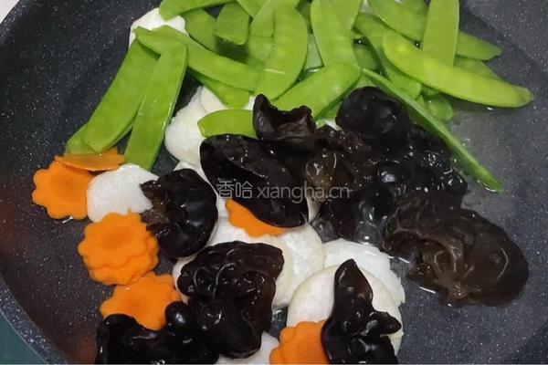 清炒荷兰豆时蔬的做法图解2