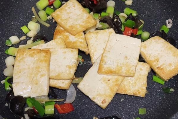 煎豆腐的做法图解6