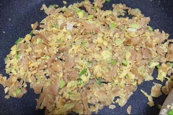 菜脯炒鸡蛋的做法图解9