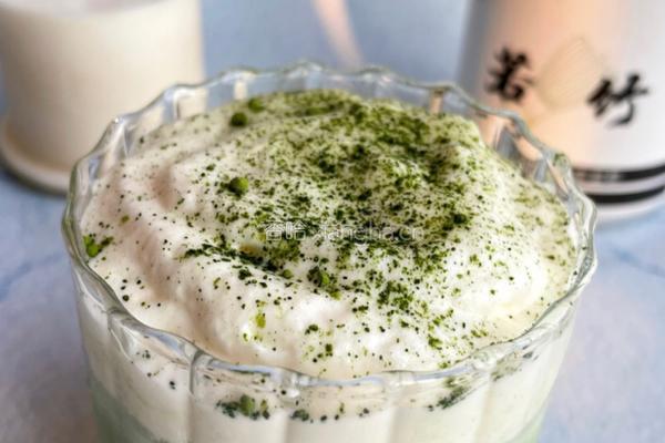 抹茶芋圆牛奶的做法图解10