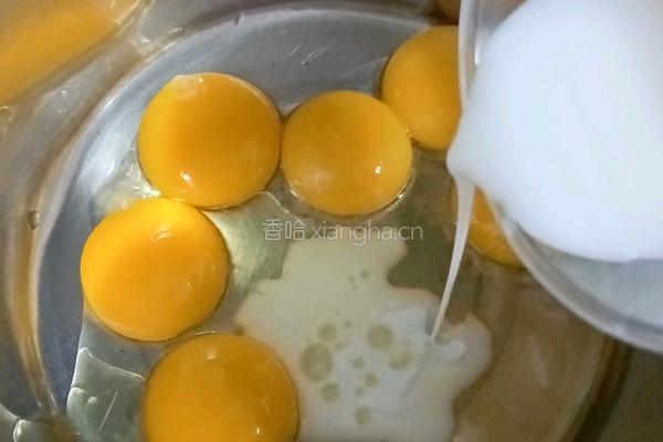 海苔肉松蛋糕的做法图解4