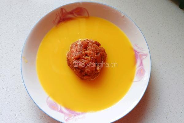 鸡蛋蒸肉饼的做法图解4