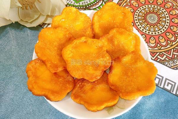 花形南瓜糯米饼的做法图解17