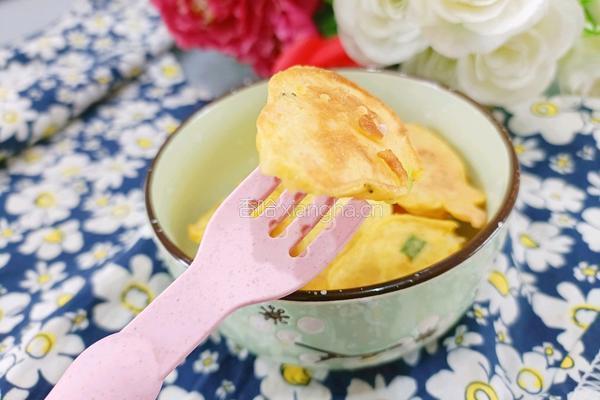 萝卜鲜虾煎饼的做法图解7