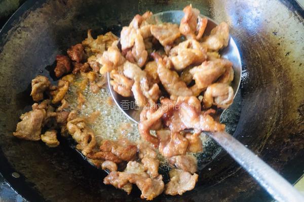 青笋过油肉的做法图解4