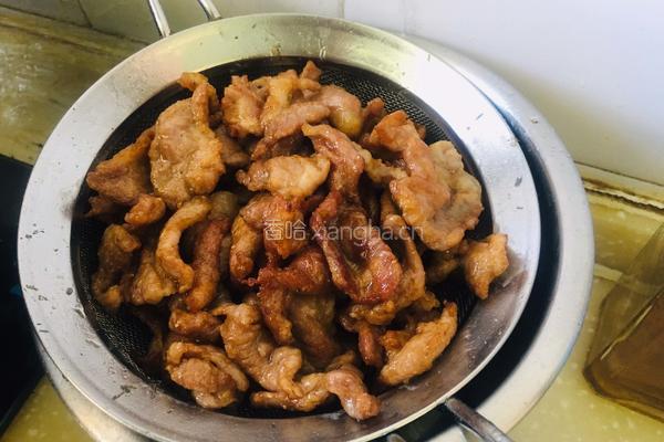 青笋过油肉的做法图解5