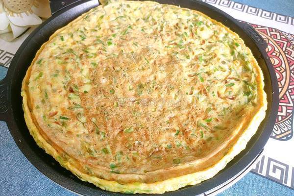 槐花鸡蛋饼子的做法图解11