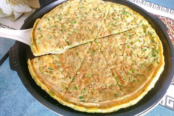 槐花鸡蛋饼子的做法图解12