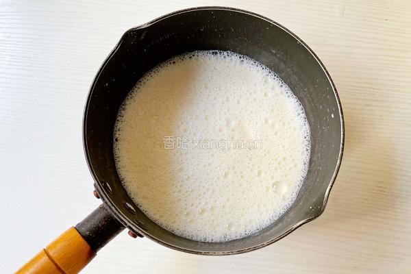 巧克力花生奶冻的做法图解6