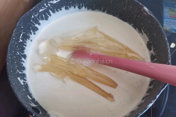 双色豆乳慕斯的做法图解8