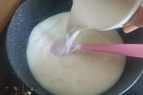 豆浆布丁的做法图解3