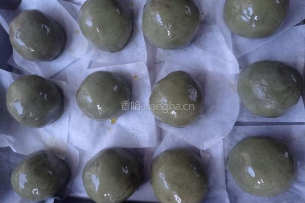 艾草青团的做法图解9