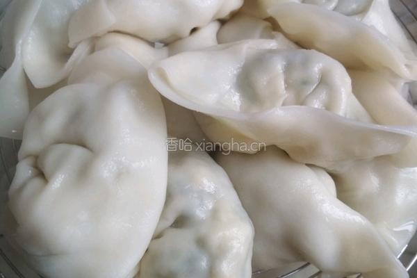荠菜鸡蛋水饺的做法图解16