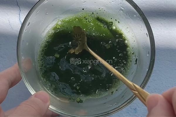 抹茶奶咖的做法图解2