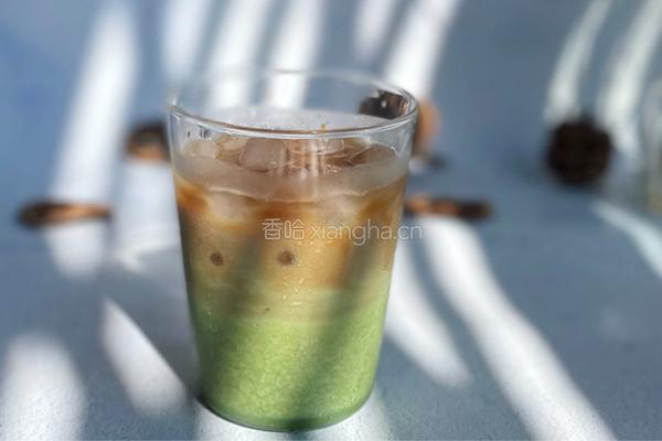 抹茶奶咖的做法图解10