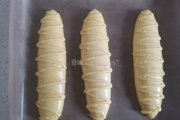 淡奶油毛毛虫面包的做法图解15
