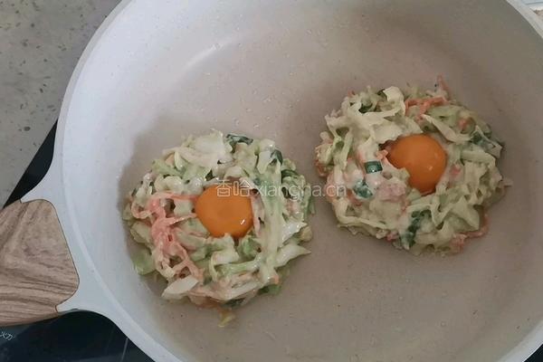蔬菜鸡蛋饼的做法图解9