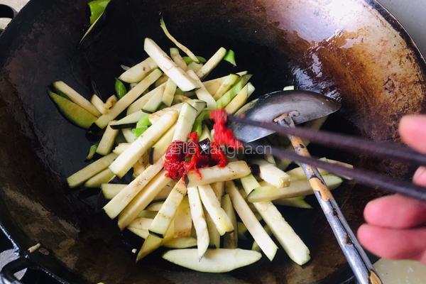 蒜香茄子的做法图解6