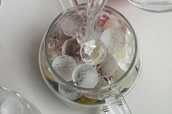 雪碧青桔蔓越莓饮的做法图解7