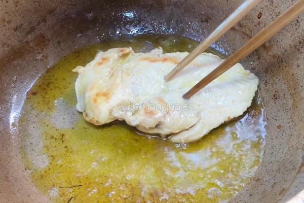 鸡胸肉彩蔬沙拉的做法图解8