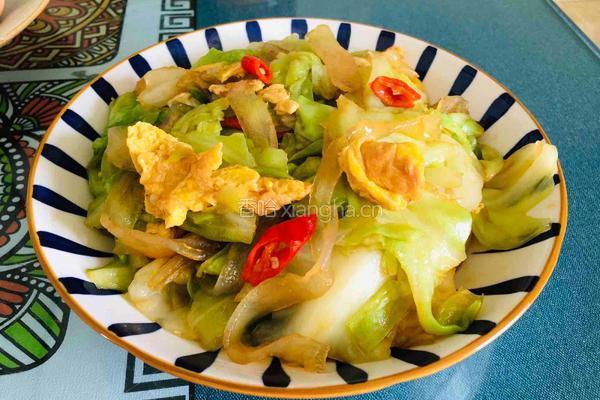 莲花菜粉条炒鸡蛋